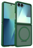 Samsung Galaxy Z Flip 7 Hoesje met MagSafe Back Cover Matte Groen