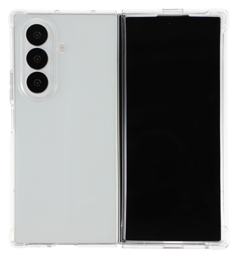 Samsung Galaxy Z Fold 7 Hoesje Schokbestendig en Dun TPU Back Cover Transparant afbeelding 1