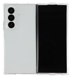 Samsung Galaxy Z Fold 7 Hoesje Schokbestendig en Dun TPU Back Cover Transparant afbeelding