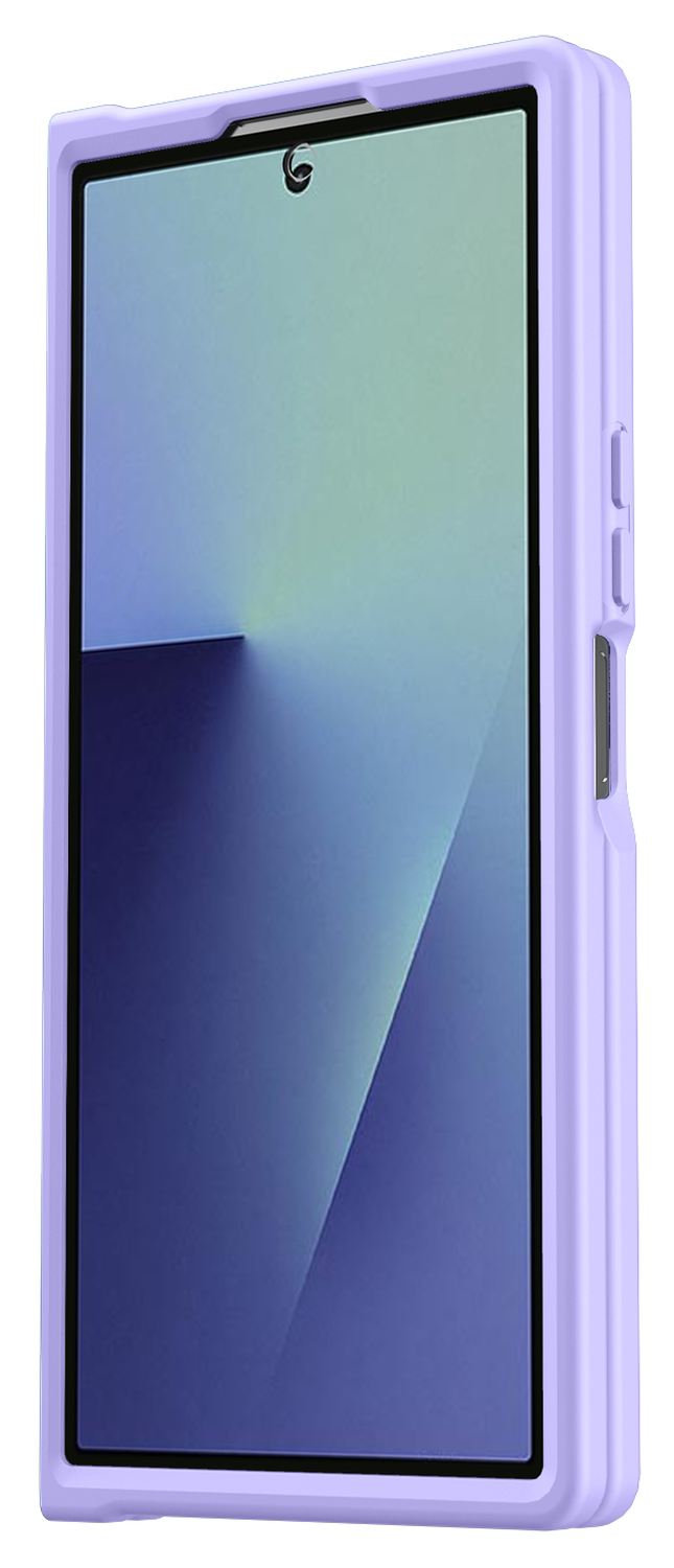 Samsung Galaxy Z Fold 7 Hoesje Back Cover Matte Paars afbeelding 5