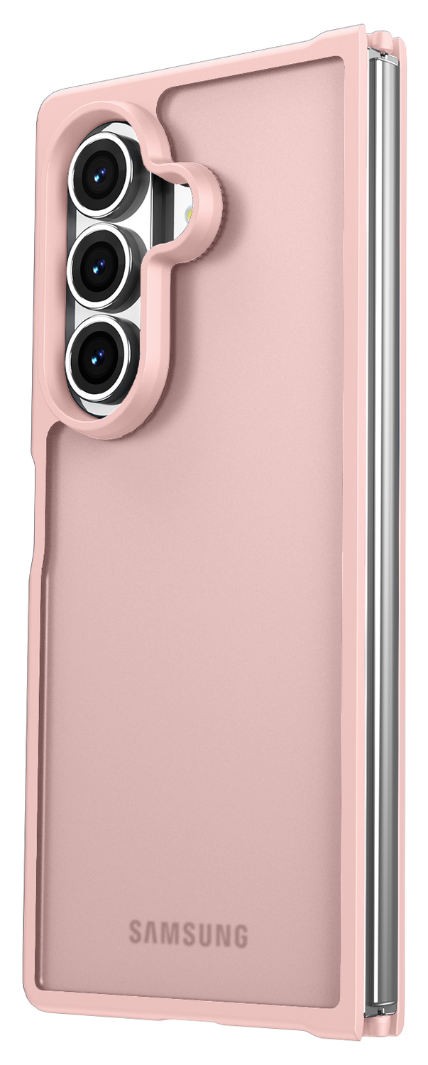 Samsung Galaxy Z Fold 7 Hoesje Back Cover Matte Roze afbeelding 4