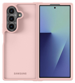 Samsung Galaxy Z Fold 7 Hoesje Back Cover Matte Roze afbeelding