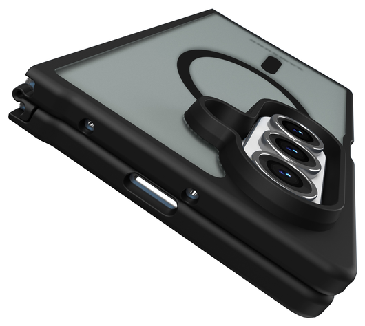 Samsung Galaxy Z Fold 7 Hoesje met MagSafe Back Cover Matte Zwart afbeelding 7