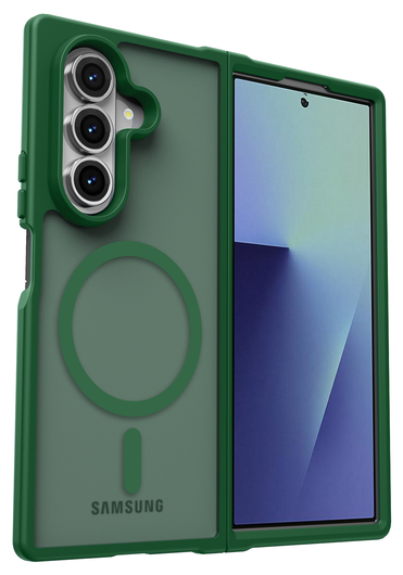 Samsung Galaxy Z Fold 7 Hoesje met MagSafe Back Cover Matte Groen afbeelding 4