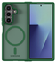 Samsung Galaxy Z Fold 7 Hoesje met MagSafe Back Cover Matte Groen
