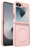 Samsung Galaxy Z Flip 7 FE / 6 Hoesje met MagSafe Back Cover Matte Roze afbeelding 10