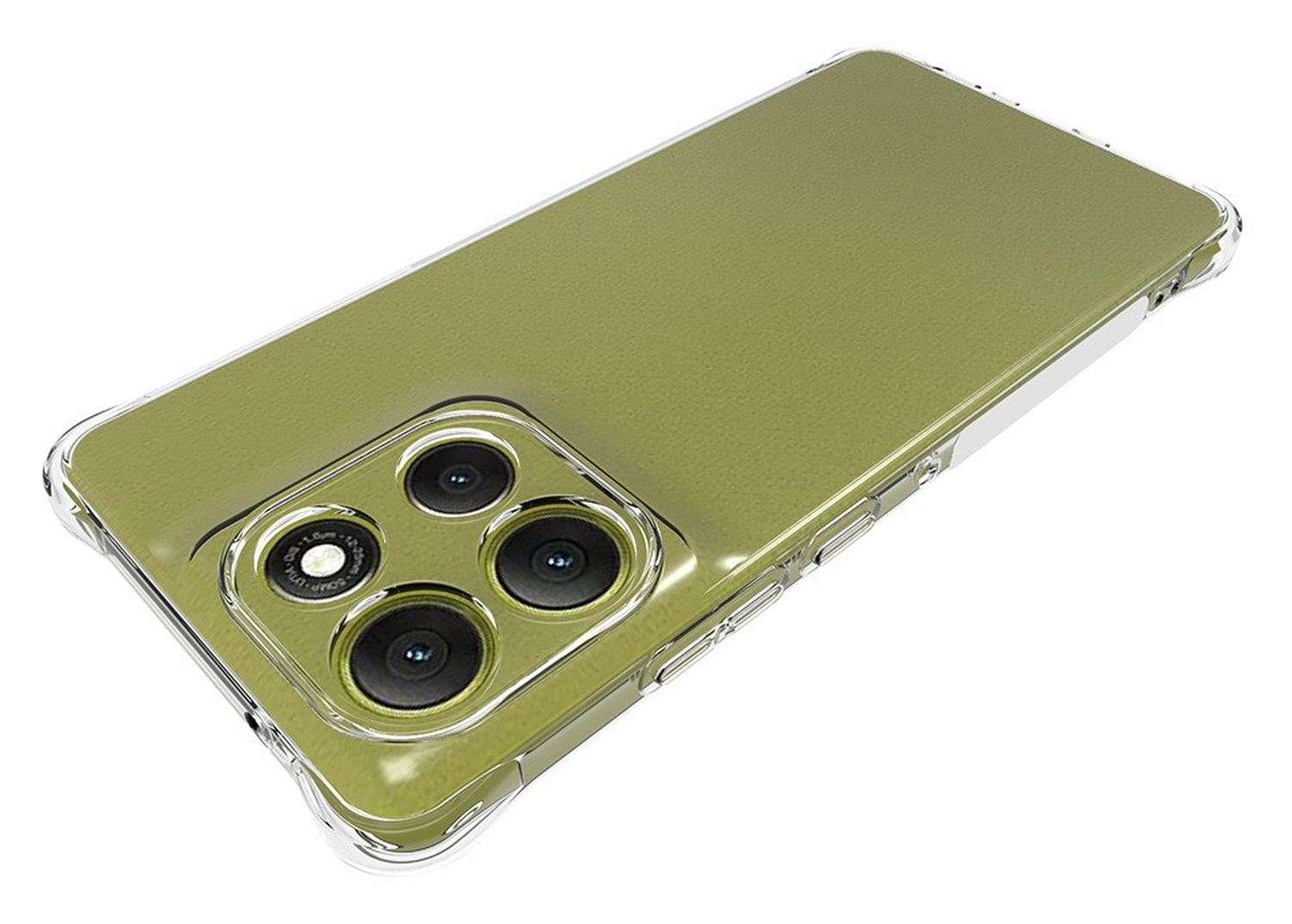 Motorola Moto G86 Hoesje Schokbestendig en Dun TPU Back Cover Transparant afbeelding 5