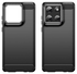 Motorola Moto G86 Hoesje Geborsteld TPU Flexibele Back Cover Zwart afbeelding 2