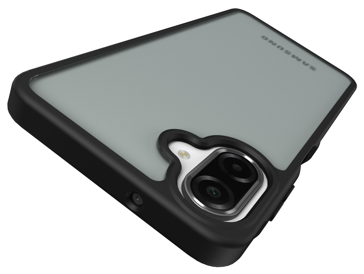 Samsung Galaxy A07 Hoesje Back Cover Matte Zwart afbeelding 5