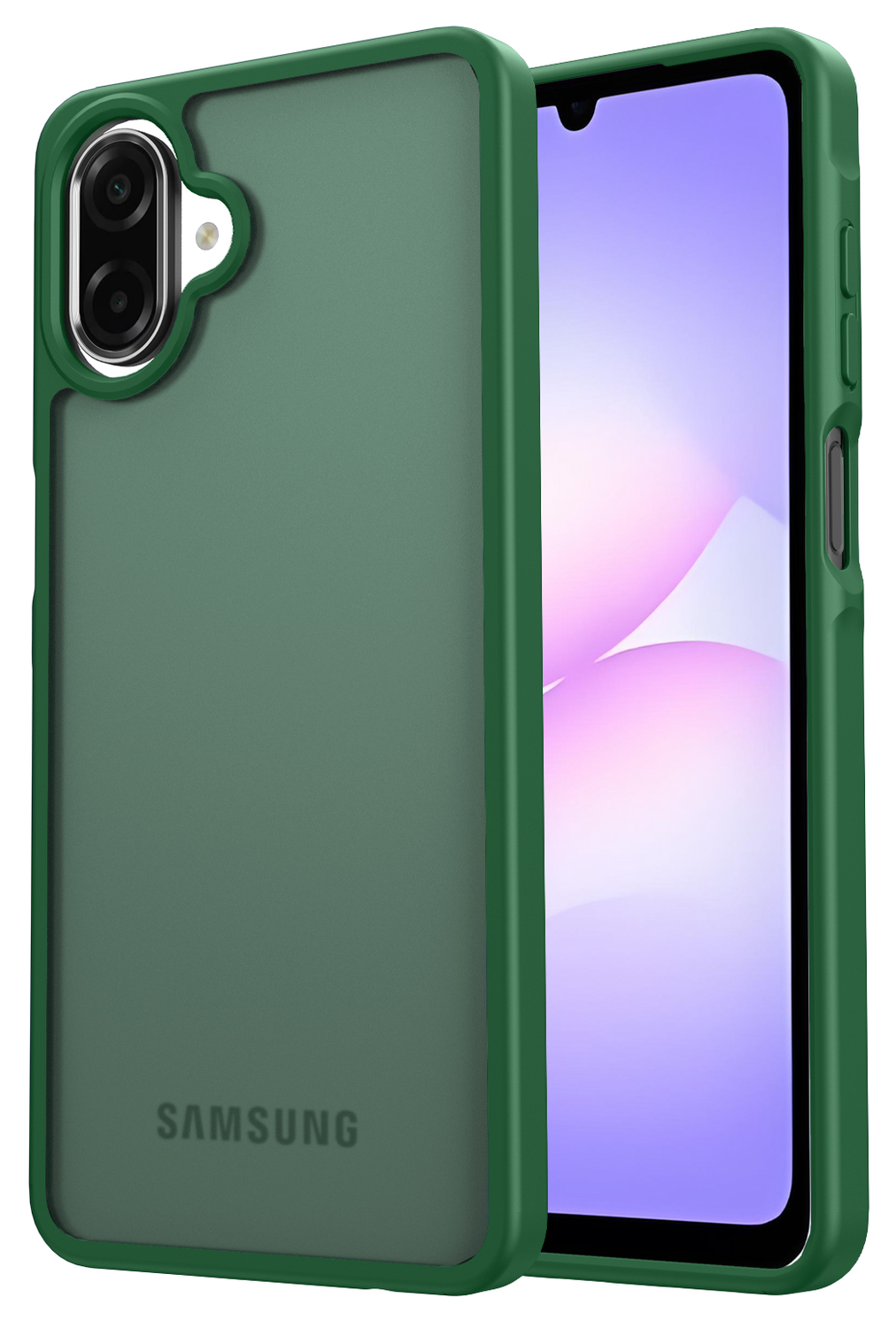 Samsung Galaxy A07 Hoesje Back Cover Matte Groen afbeelding 1