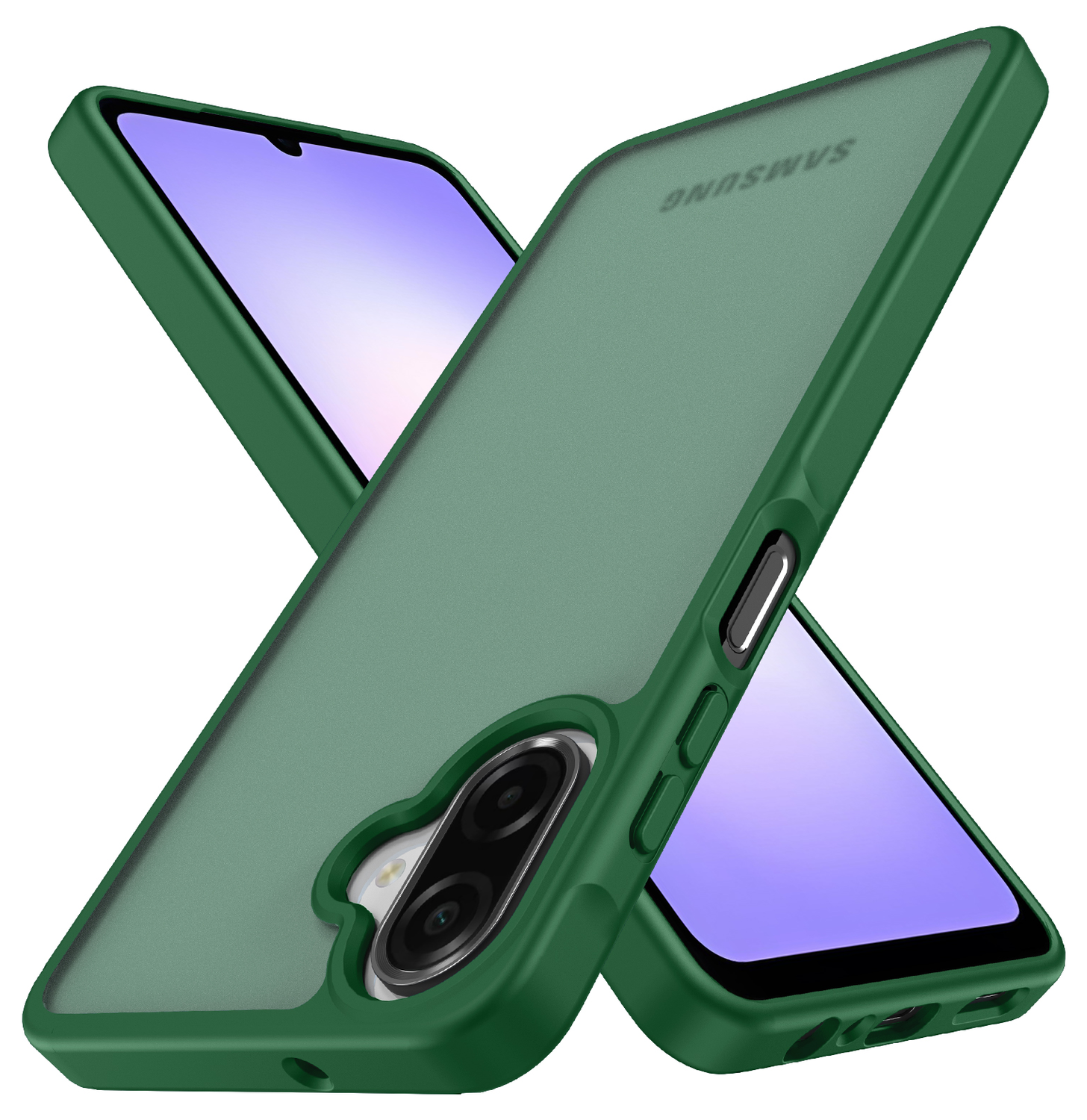 Samsung Galaxy A07 Hoesje Back Cover Matte Groen afbeelding 3
