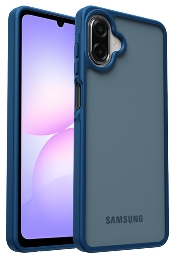 Samsung Galaxy A07 Hoesje Back Cover Matte Blauw afbeelding 10