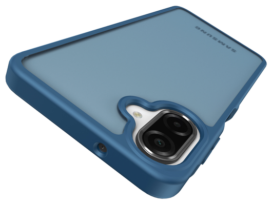 Samsung Galaxy A07 Hoesje Back Cover Matte Blauw afbeelding 5