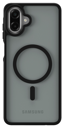 Samsung Galaxy A07 Hoesje met MagSafe Back Cover Matte Zwart afbeelding 2