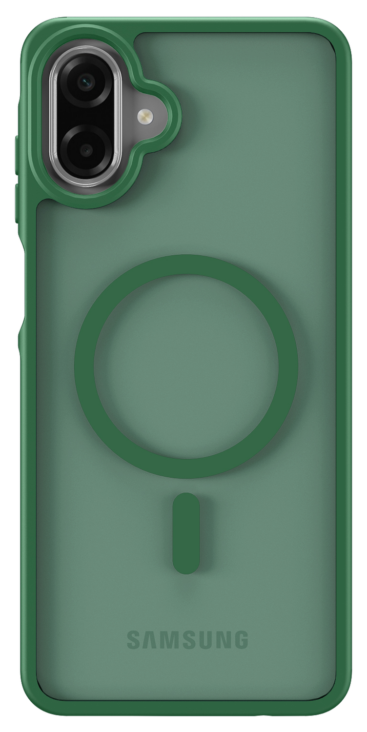 Samsung Galaxy A07 Hoesje met MagSafe Back Cover Matte Groen afbeelding 4