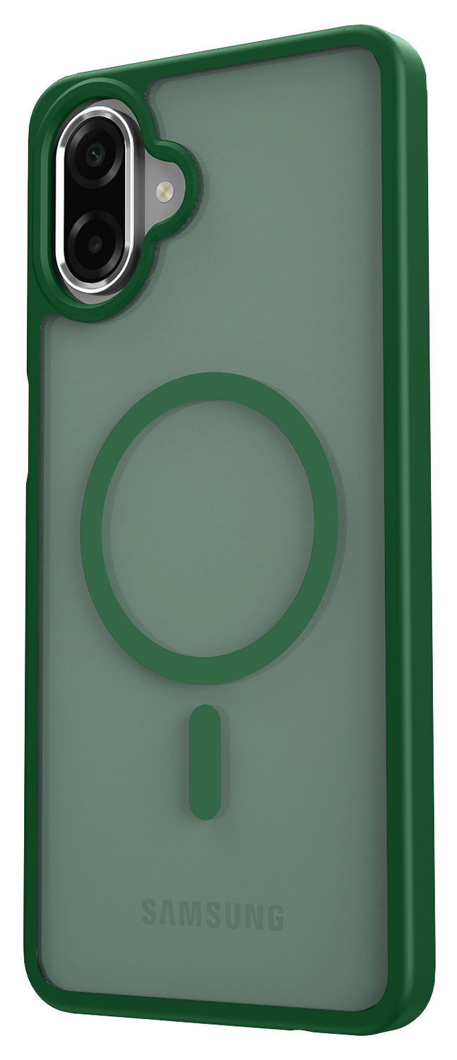 Samsung Galaxy A07 Hoesje met MagSafe Back Cover Matte Groen afbeelding 5