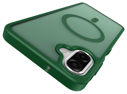 Samsung Galaxy A07 Hoesje met MagSafe Back Cover Matte Groen afbeelding 7