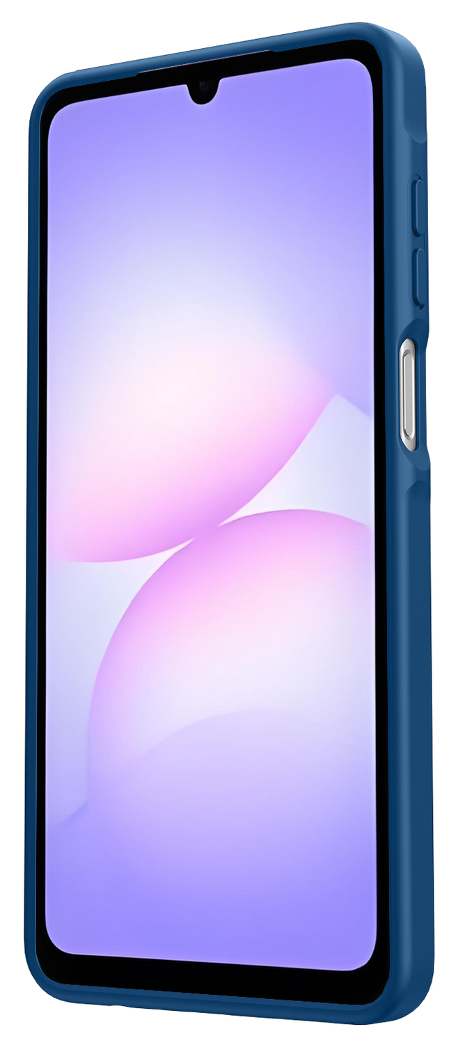 Samsung Galaxy A07 Hoesje met MagSafe Back Cover Matte Blauw afbeelding 10