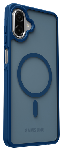 Samsung Galaxy A07 Hoesje met MagSafe Back Cover Matte Blauw afbeelding 8