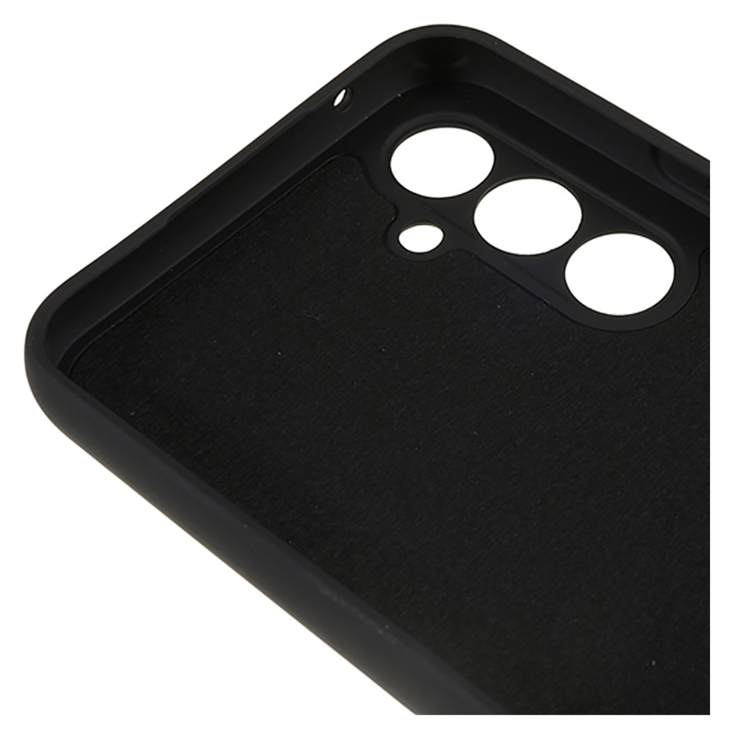 Samsung Galaxy S25 FE Hoesje Dun TPU Back Cover Matte Zwart afbeelding 8