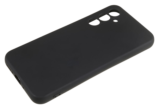 Samsung Galaxy S25 FE Hoesje Dun TPU Back Cover Matte Zwart afbeelding 6
