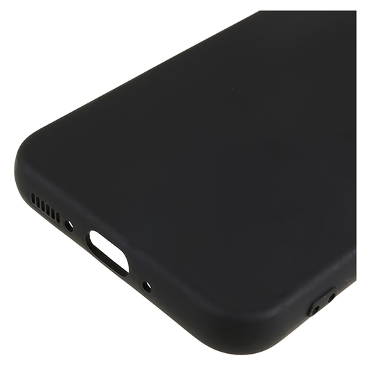 Samsung Galaxy S25 FE Hoesje Dun TPU Back Cover Matte Zwart afbeelding 7