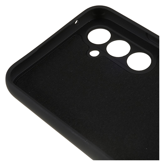 Samsung Galaxy S25 FE Hoesje Dun TPU Back Cover Matte Zwart afbeelding 8