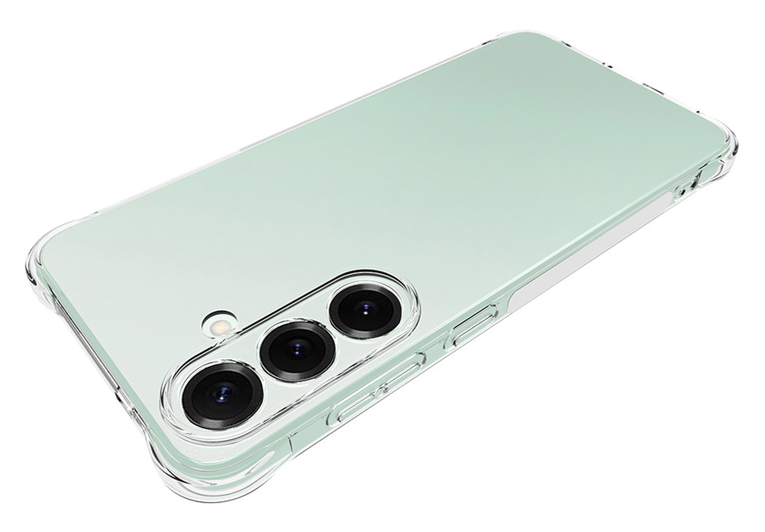 Samsung Galaxy S25 FE Hoesje Schokbestendig en Dun TPU Back Cover Transparant afbeelding 5