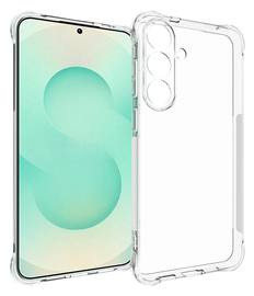 Samsung Galaxy S25 FE Hoesje Schokbestendig en Dun TPU Back Cover Transparant afbeelding