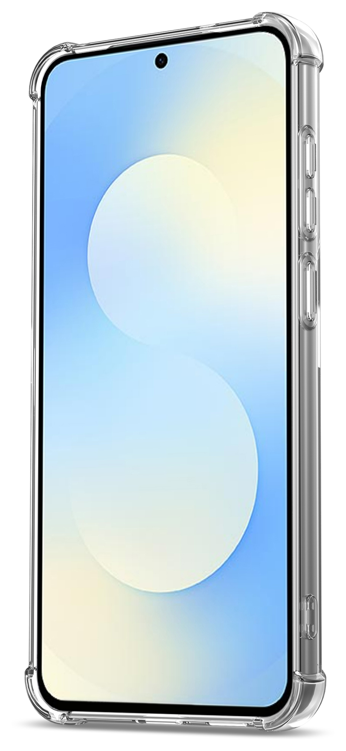 Samsung Galaxy S25 FE Hoesje Dun TPU met Pasjeshouder Back Cover Transparant afbeelding 5