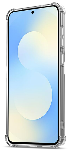 Samsung Galaxy S25 FE Hoesje Dun TPU met Pasjeshouder Back Cover Transparant afbeelding 5