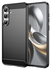 Samsung Galaxy S25 FE Hoesje Geborsteld TPU Flexibele Back Cover Zwart afbeelding 1