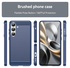 Samsung Galaxy S25 FE Hoesje Geborsteld TPU Flexibele Back Cover Blauw afbeelding 7