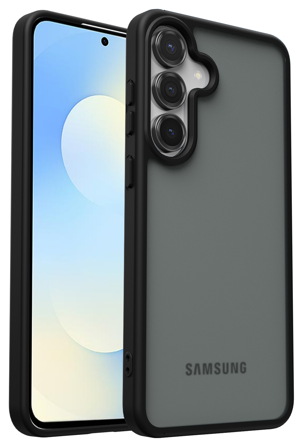 Samsung Galaxy S25 FE Hoesje Back Cover Matte Zwart afbeelding 10