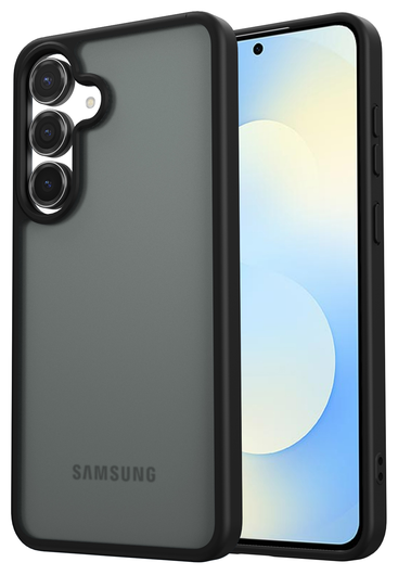 Samsung Galaxy S25 FE Hoesje Back Cover Matte Zwart afbeelding 1