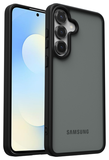 Samsung Galaxy S25 FE Hoesje Back Cover Matte Zwart afbeelding 10