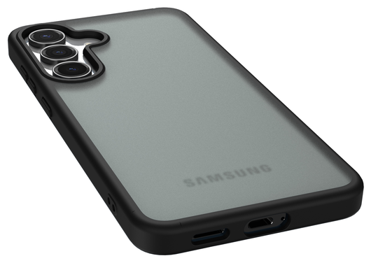 Samsung Galaxy S25 FE Hoesje Back Cover Matte Zwart afbeelding 5