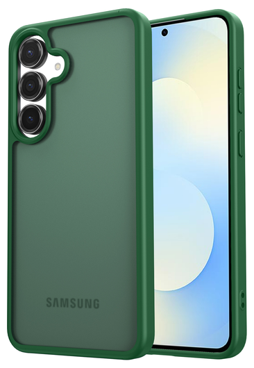 Samsung Galaxy S25 FE Hoesje Back Cover Matte Groen afbeelding 1
