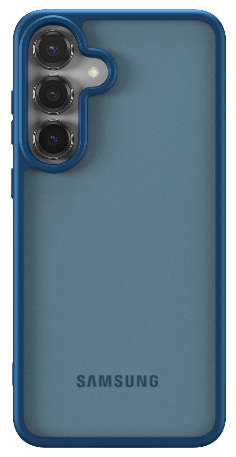 Samsung Galaxy S25 FE Hoesje Back Cover Matte Blauw afbeelding 2
