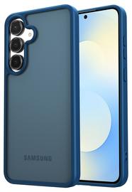 Samsung Galaxy S25 FE Hoesje Back Cover Matte Blauw afbeelding