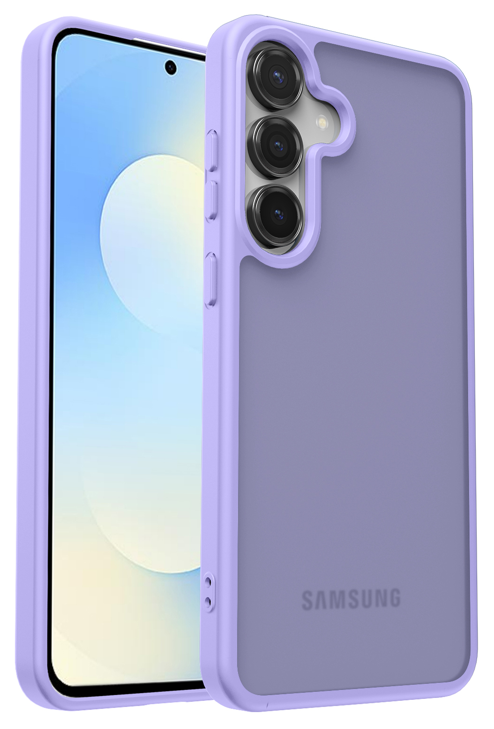 Samsung Galaxy S25 FE Hoesje Back Cover Matte Paars afbeelding 10