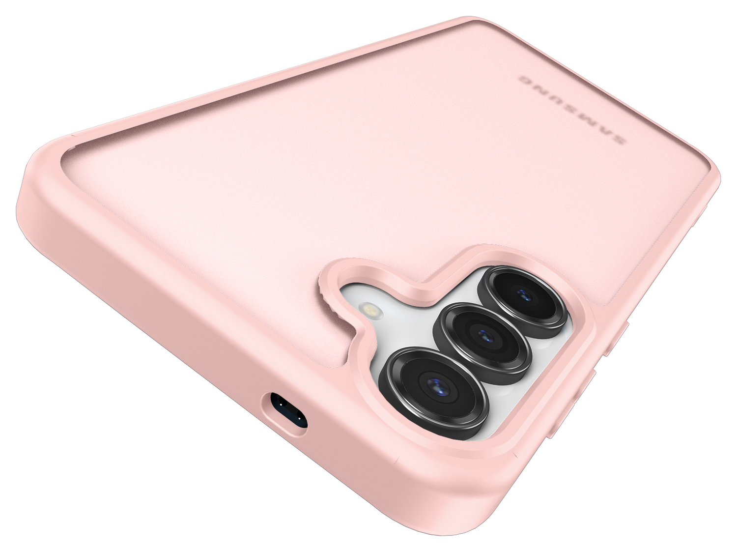 Samsung Galaxy S25 FE Hoesje Back Cover Matte Roze afbeelding 4