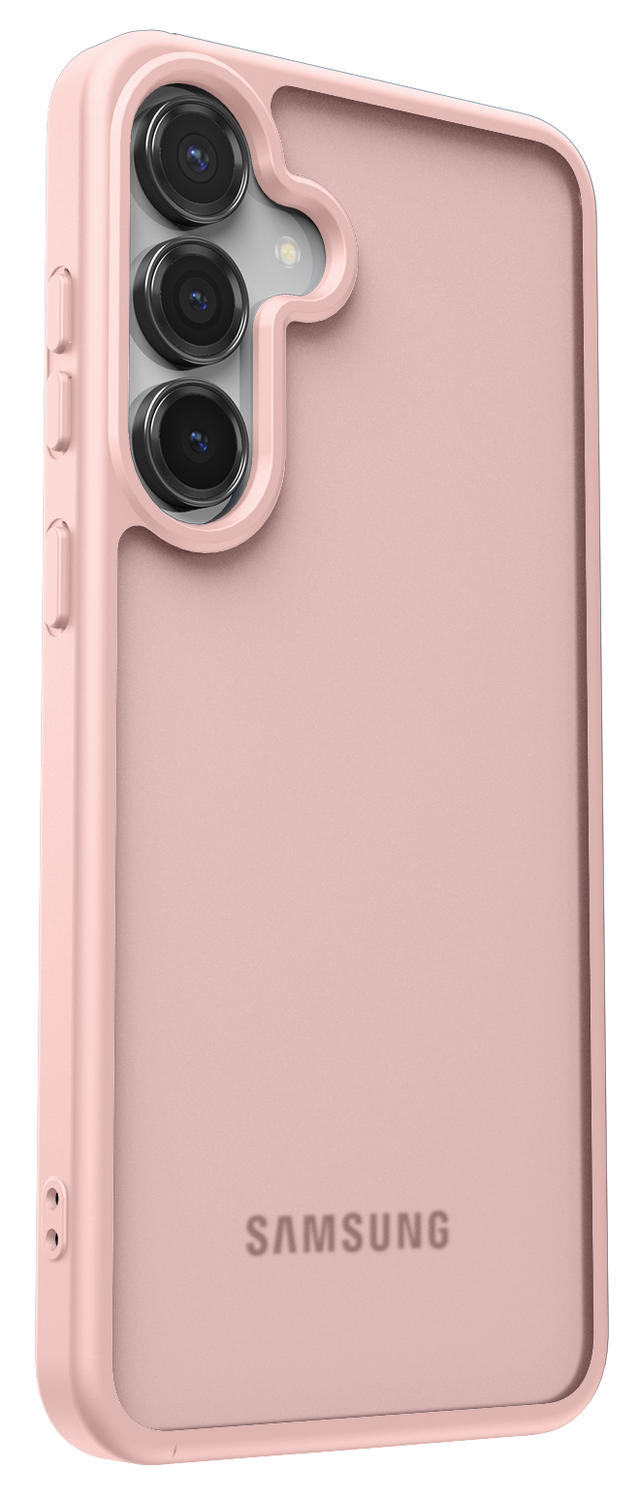 Samsung Galaxy S25 FE Hoesje Back Cover Matte Roze afbeelding 6
