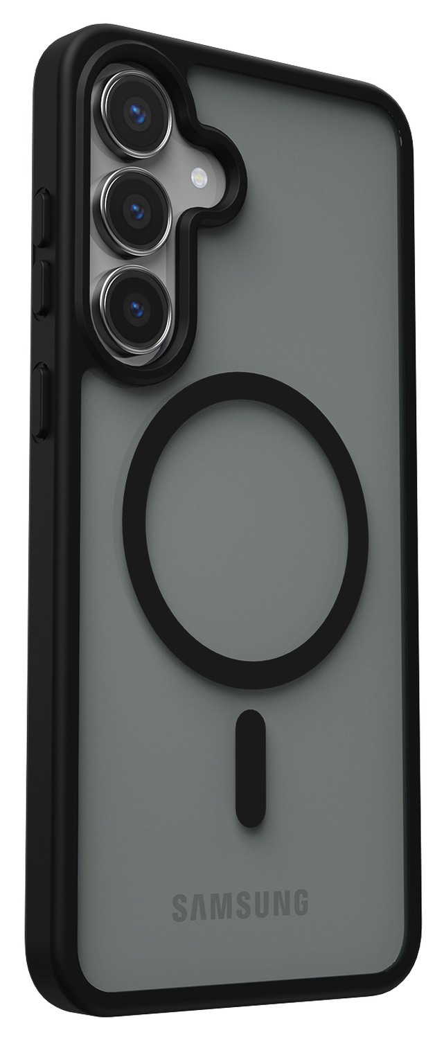 Samsung Galaxy S25 FE Hoesje met MagSafe Back Cover Matte Zwart afbeelding 6