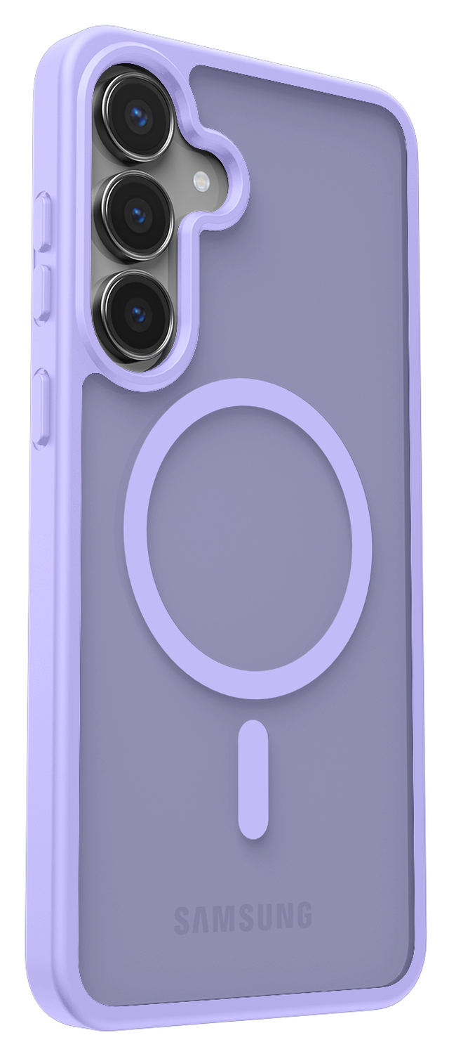 Samsung Galaxy S25 FE Hoesje met MagSafe Back Cover Matte Paars afbeelding 7