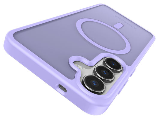 Samsung Galaxy S25 FE Hoesje met MagSafe Back Cover Matte Paars afbeelding 6