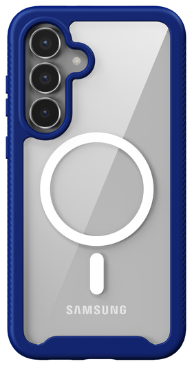 Samsung Galaxy S25 FE Hoesje Full Protect 360° Cover met MagSafe / Qi2 Blauw afbeelding 4