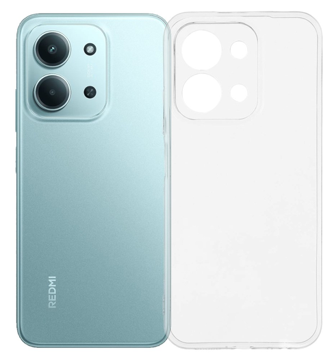 Xiaomi Redmi 15C Hoesje Dun TPU Back Cover Transparant afbeelding 1