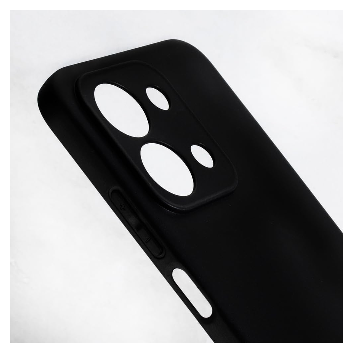 Xiaomi Redmi 15C Hoesje Dun TPU Back Cover Matte Zwart afbeelding 5