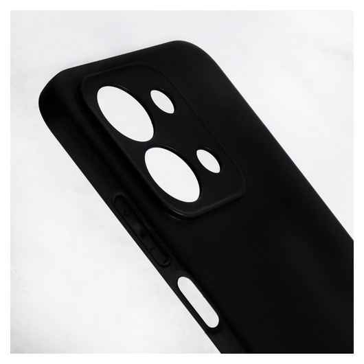 Xiaomi Redmi 15C Hoesje Dun TPU Back Cover Matte Zwart afbeelding 5